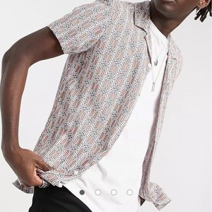 ASOS Geometric Print Shirt